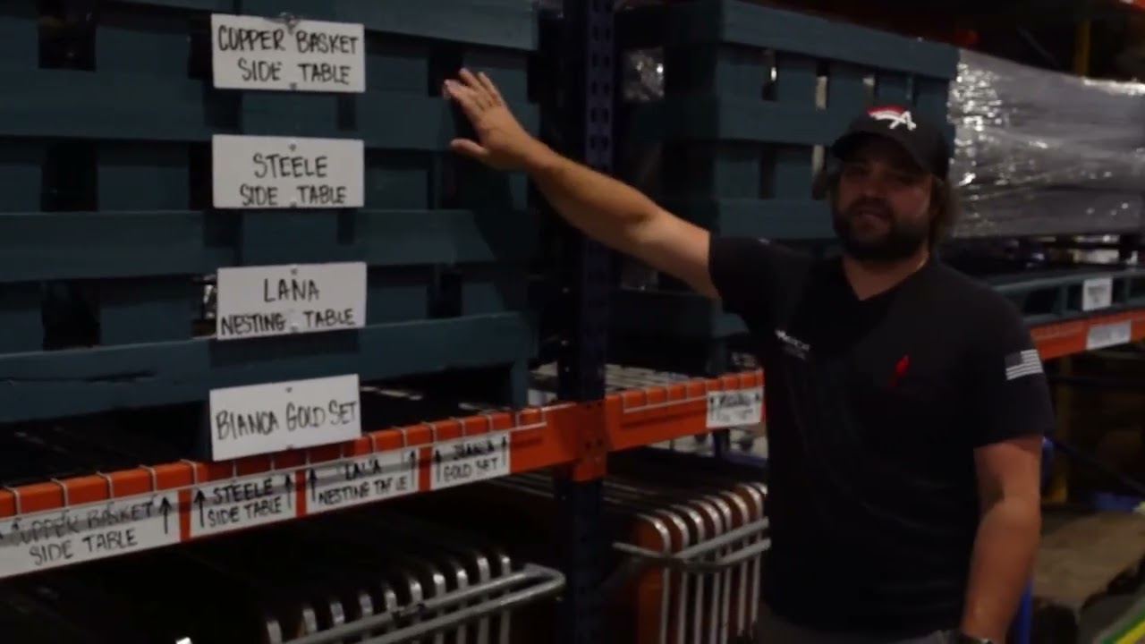 American Rentals - Warehouse Organization