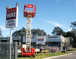 Camden hire uses Point of Rental software in australia