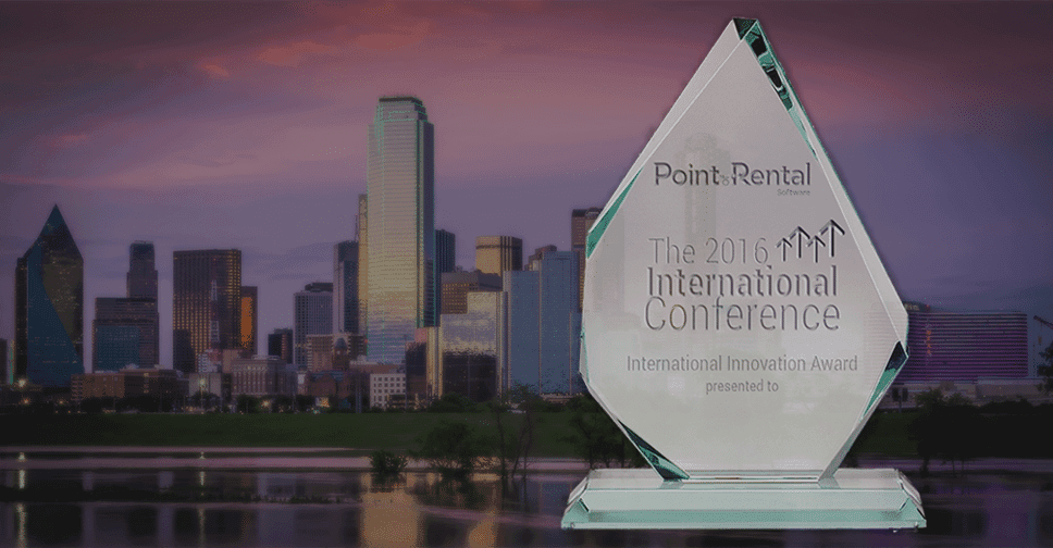 How are you using Point of Rental's software to push ahead of the competition? The best idea will win the International Innovation Award starting in 2016.