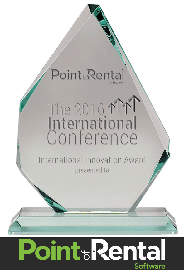 How are you using Point of Rental's software to push ahead of the competition? The best idea will win the International Innovation Award starting in 2016.