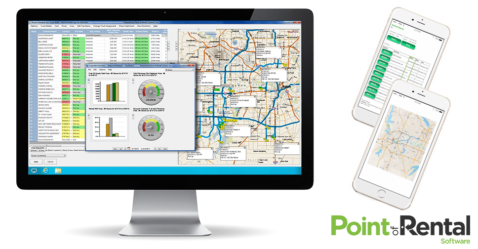 Point of Rental's Mobile Workshop provides rental management wherever you are