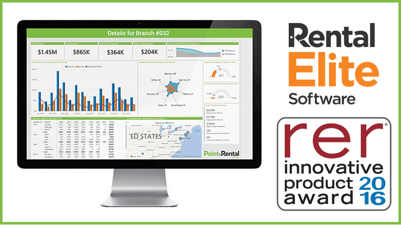 Point of Rental Elite earned an Innovative Product Award for 2016 from Rental Equipment Register.