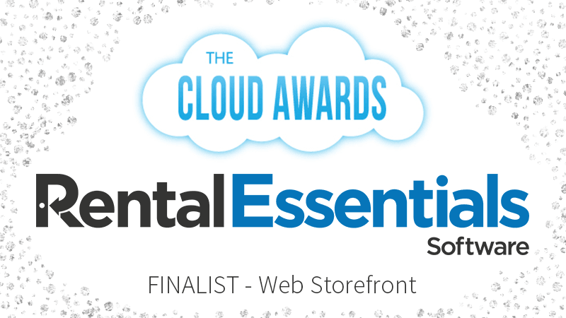 Rental Essentials is a Cloud Awards Finalist for its Web Storefront feature.