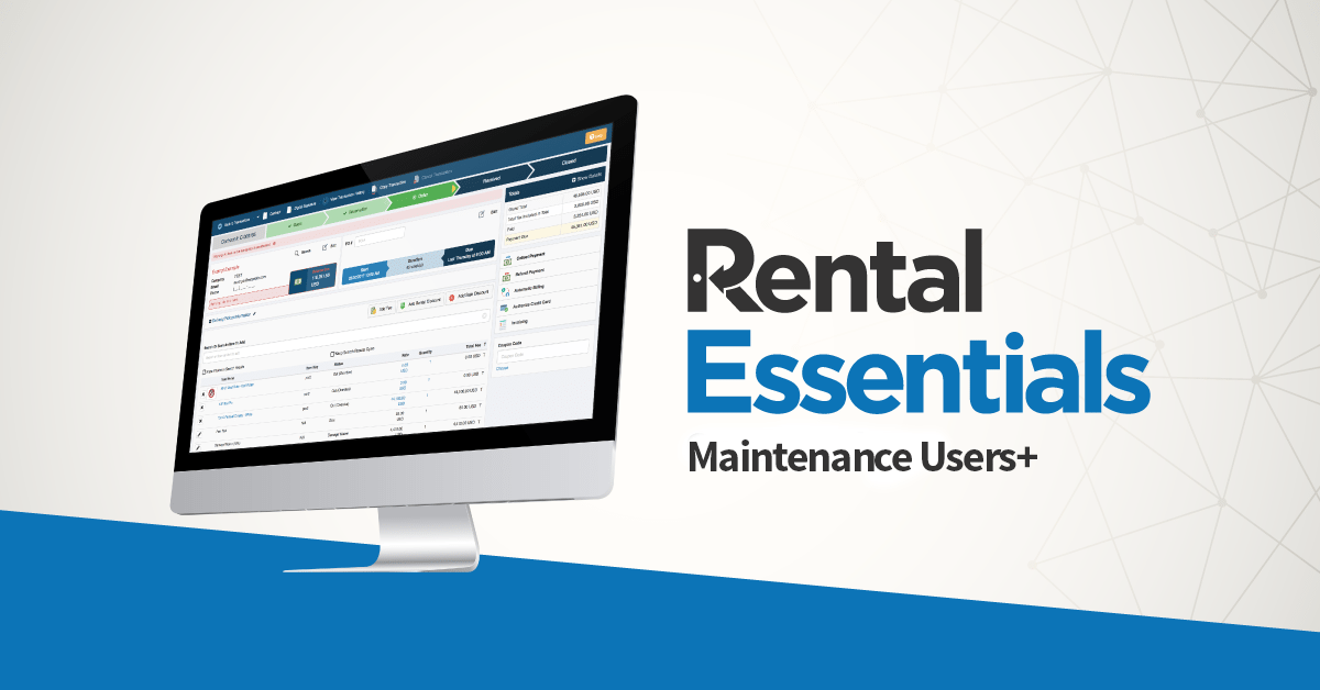 Maintenance teams can now use Rental Essentials to manage their repair schedule