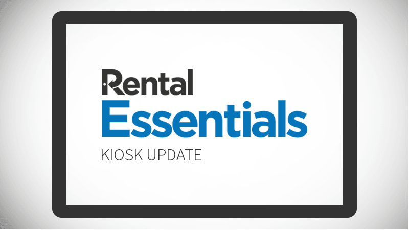 Essentials added the ability to select rental items via its in-store kiosk.