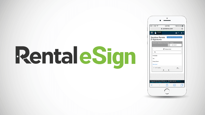Rental eSign collects electronic signatures anywhere, any time, and with any system.