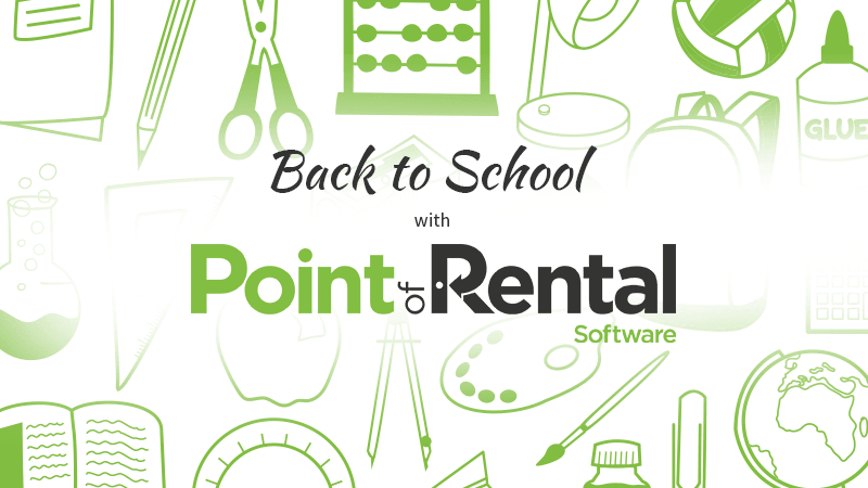 Point of Rental takes you back to school with these useful learning resources.