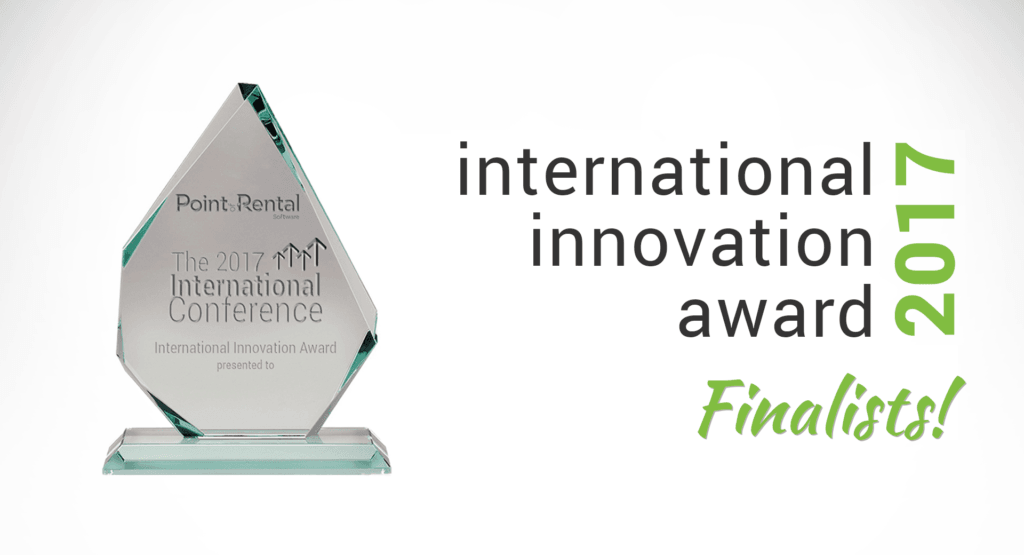 Point of Rental's International Innovation Award Finalists have been named.