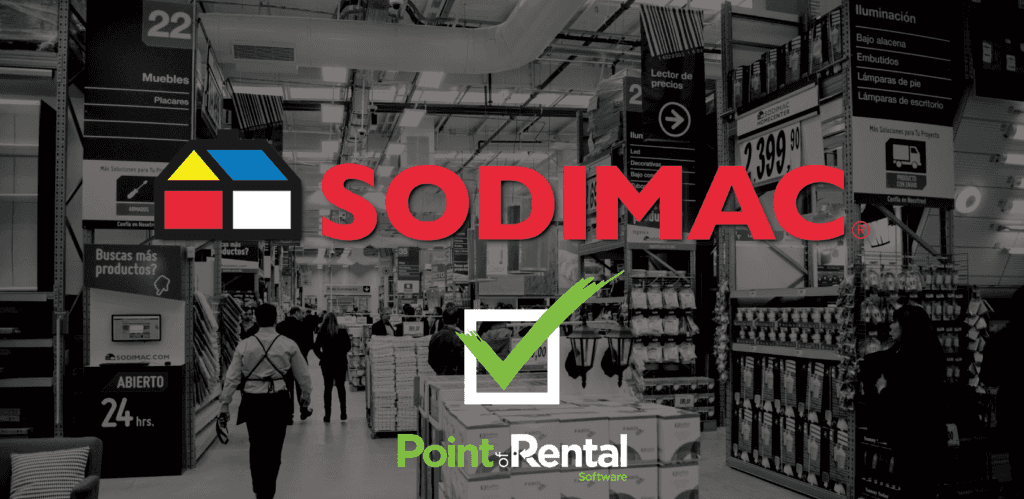 Sodimac agreed to terms with Point of Rental to run rentals in its stores.