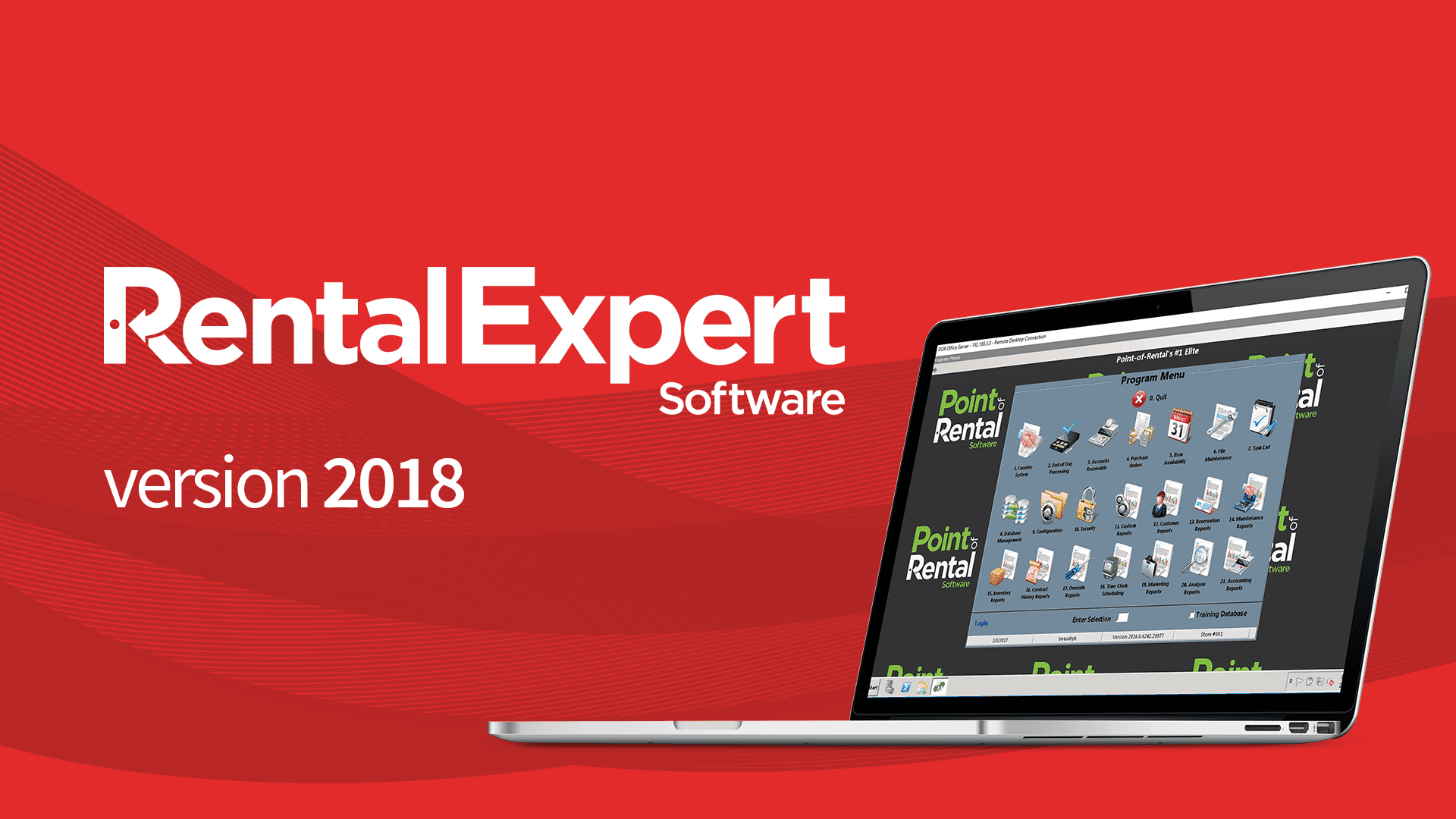 Point of Rental Expert v2018 is available!