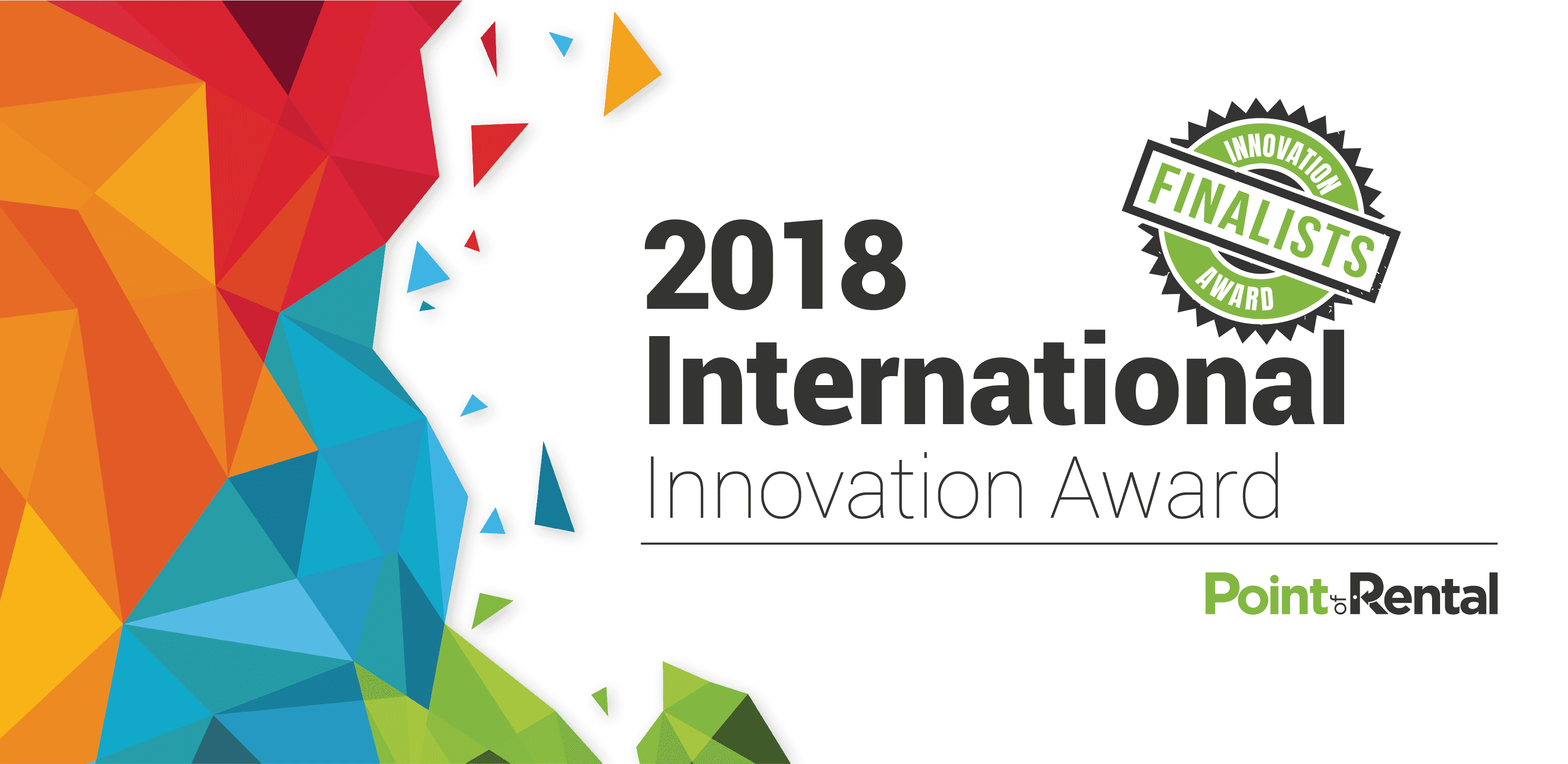 Congratulations to our 2018 International Innovation Award Finalists!