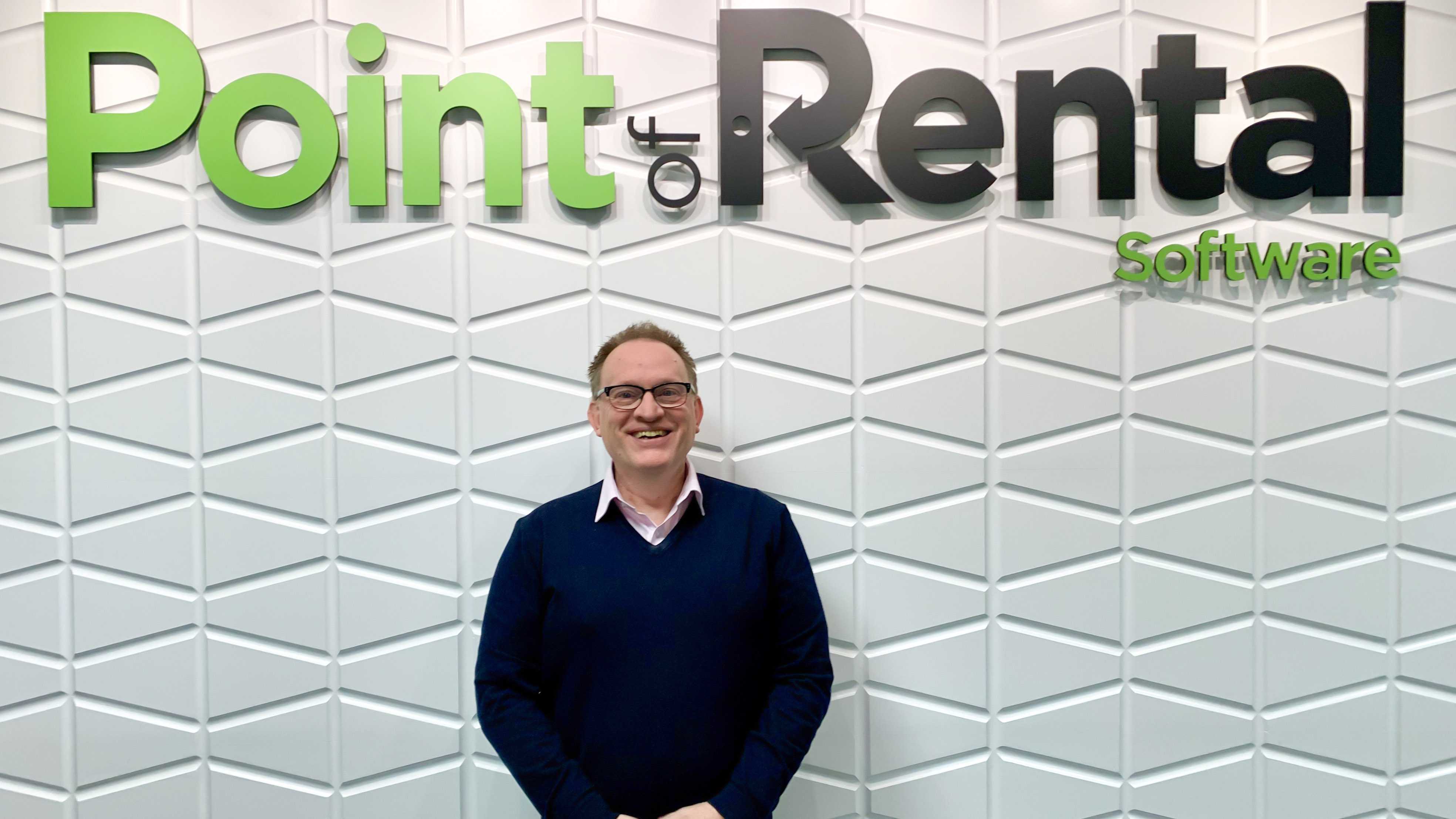 Hire Veteran Simon Gibbons joined the Point of Rental family on Nov. 5.