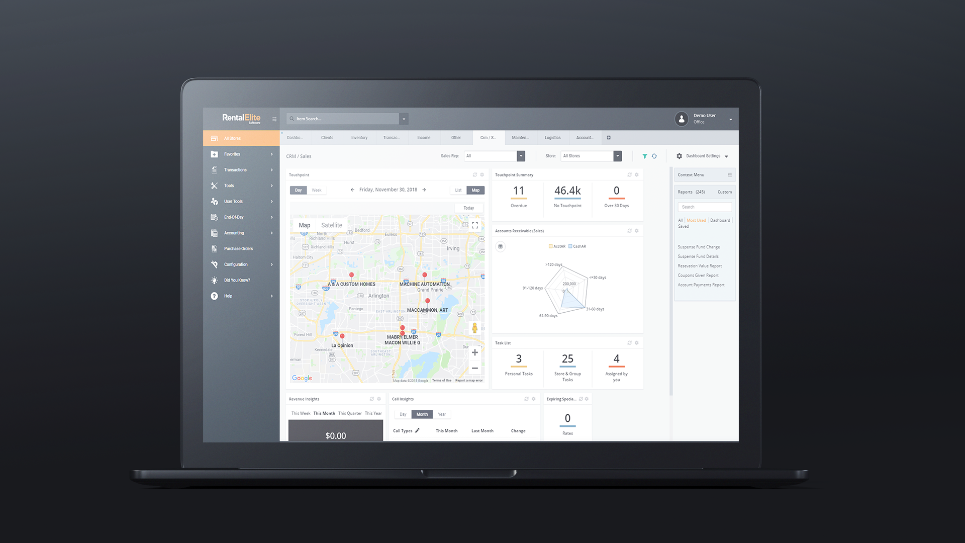 Elite CRM allows sales teams to get business done anywhere.