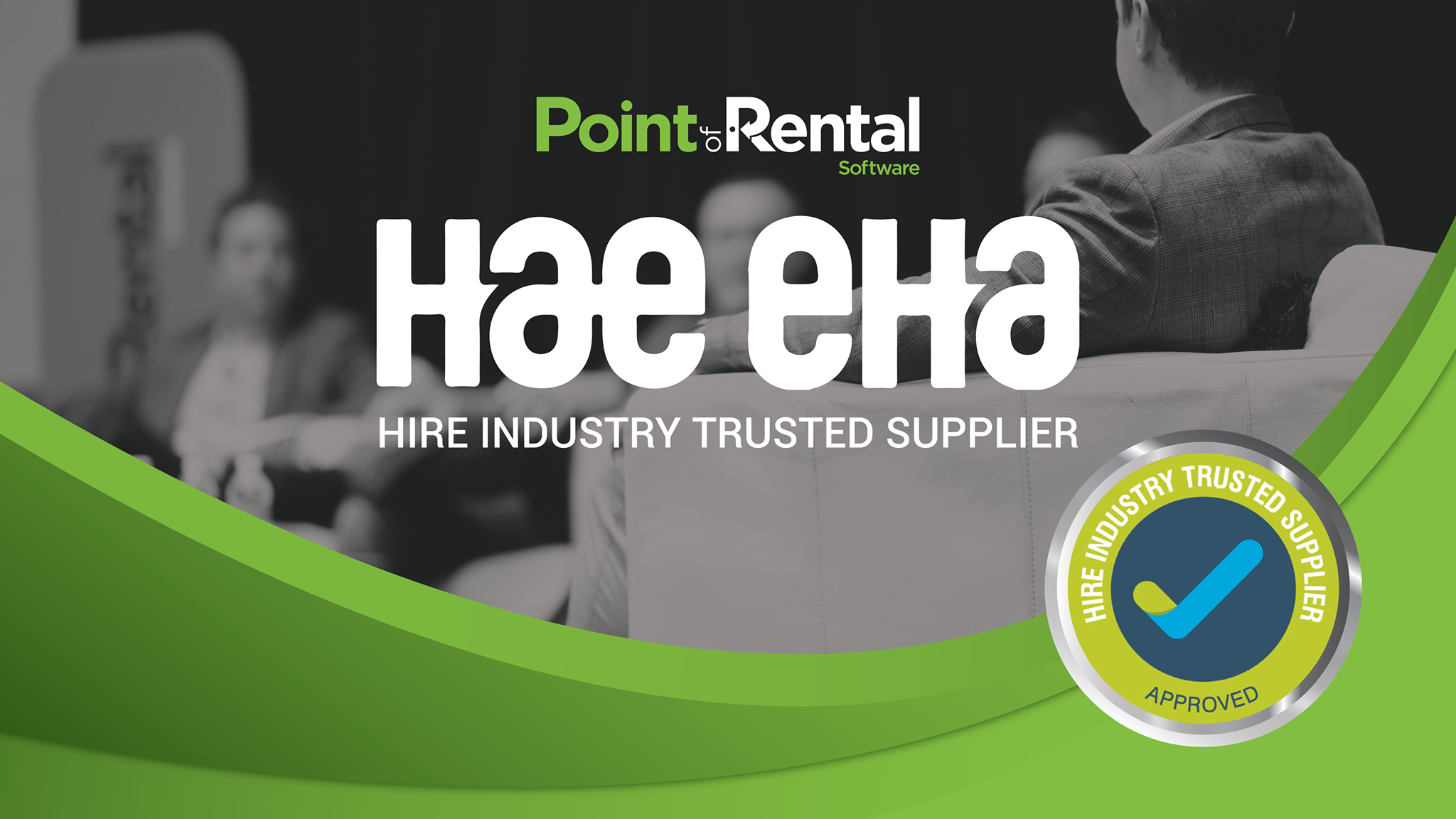 Point of Rental Software is now HITs certified by HAE EHA.