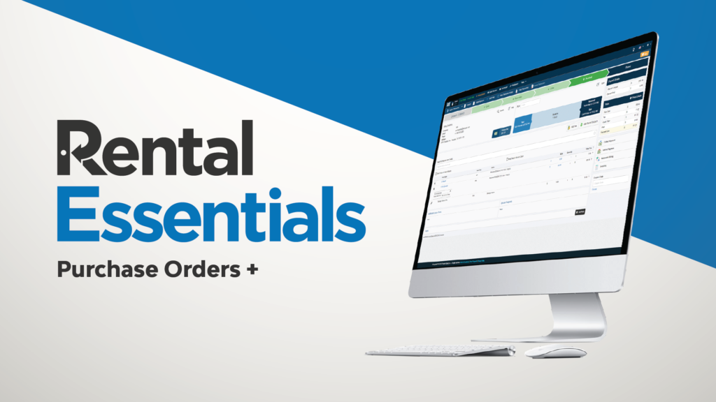 Purchase Orders are now possible in Point of Rental!