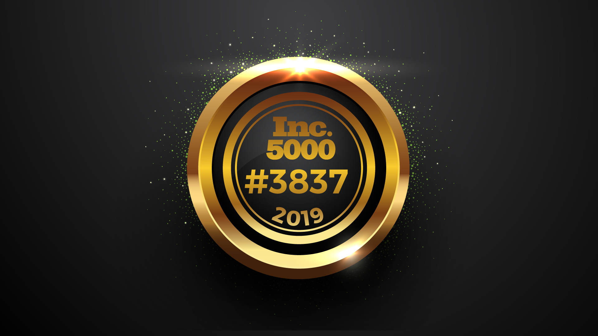 Inc. 5000 seal with Point of Rental's #3837 rank in 2019