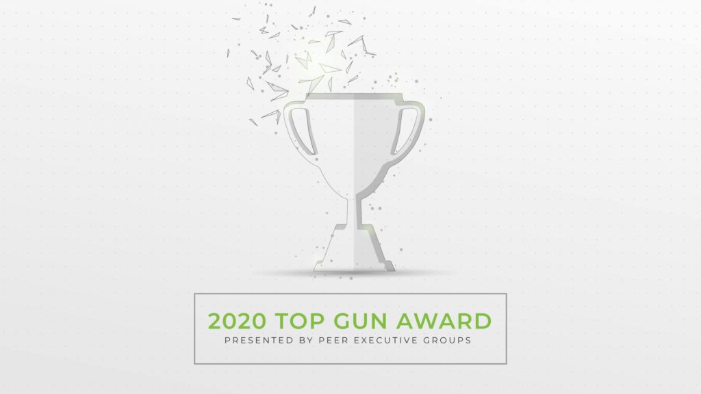 Top Gun Award trophy graphic