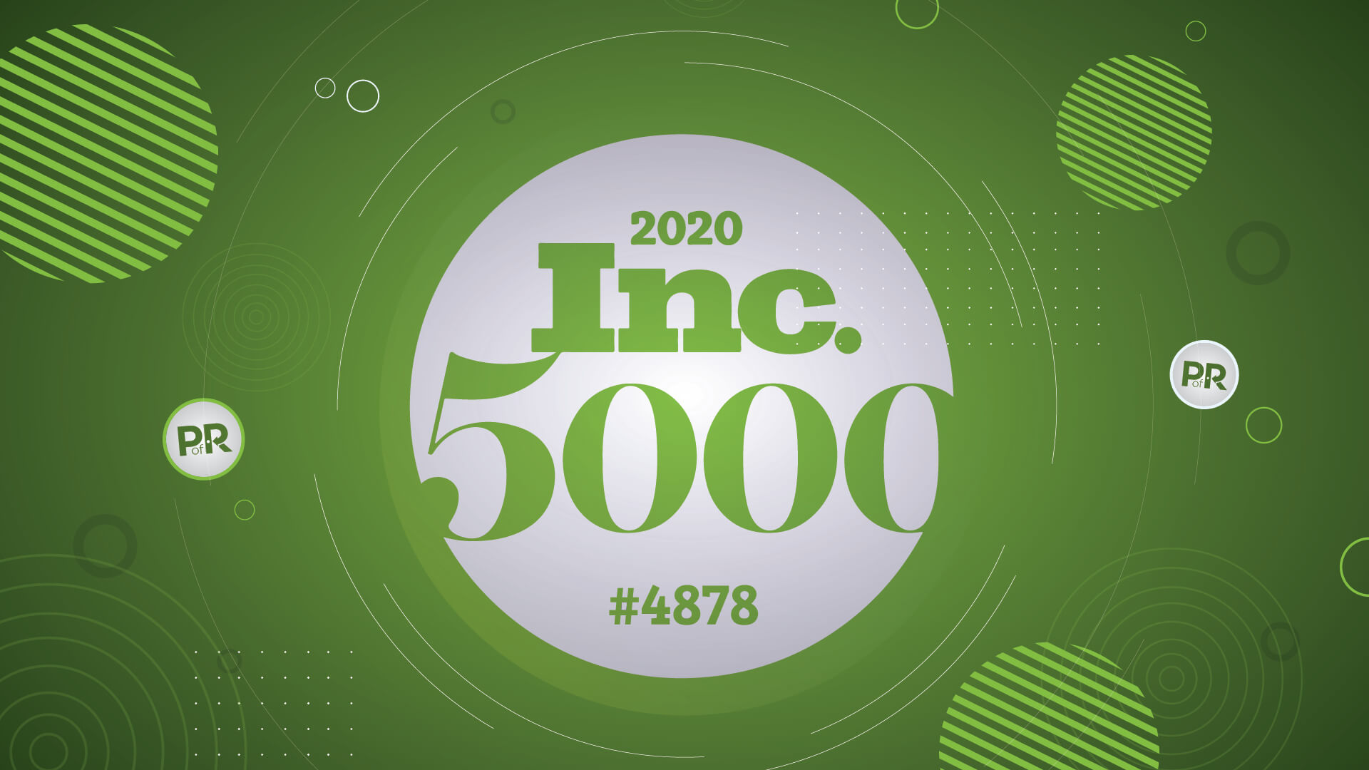 The 2020 Inc. 5000 list included Point of Rental at #4878.