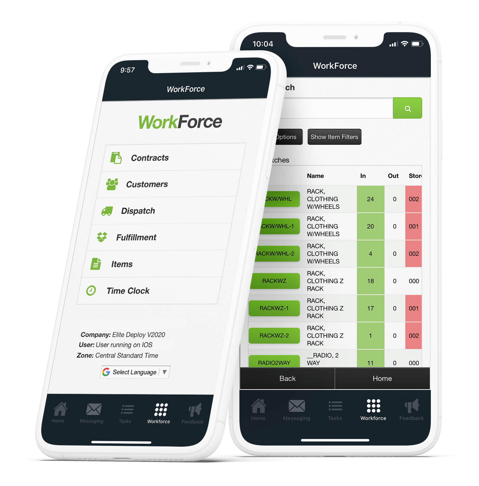 Mobile Workforce Additional Apps Point of Rental Software