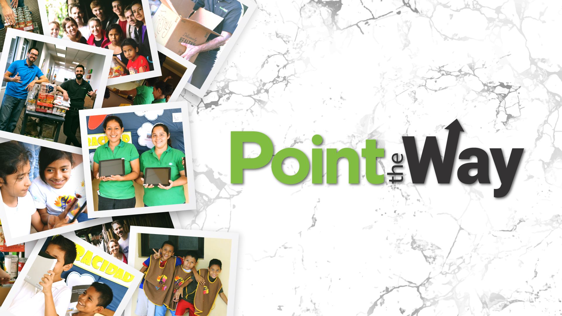 Point the Way nonprofit images and logo