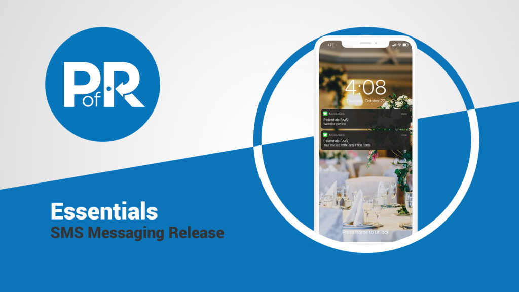 SMS Messaging release for Essentials