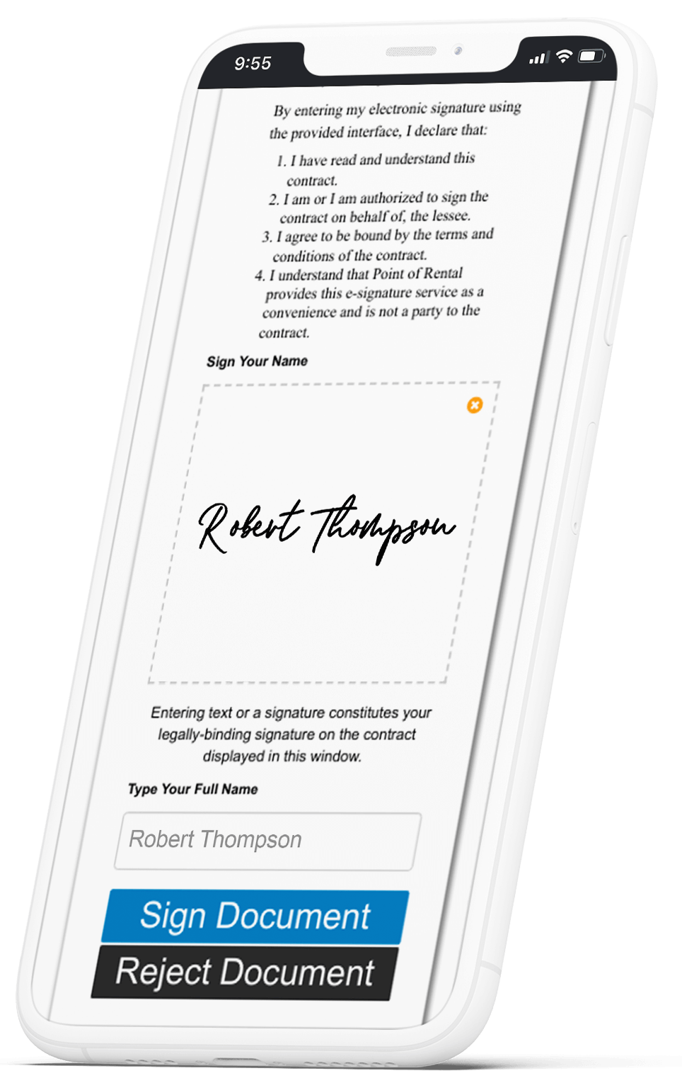 Rental eSign Additional Apps Point of Rental Software