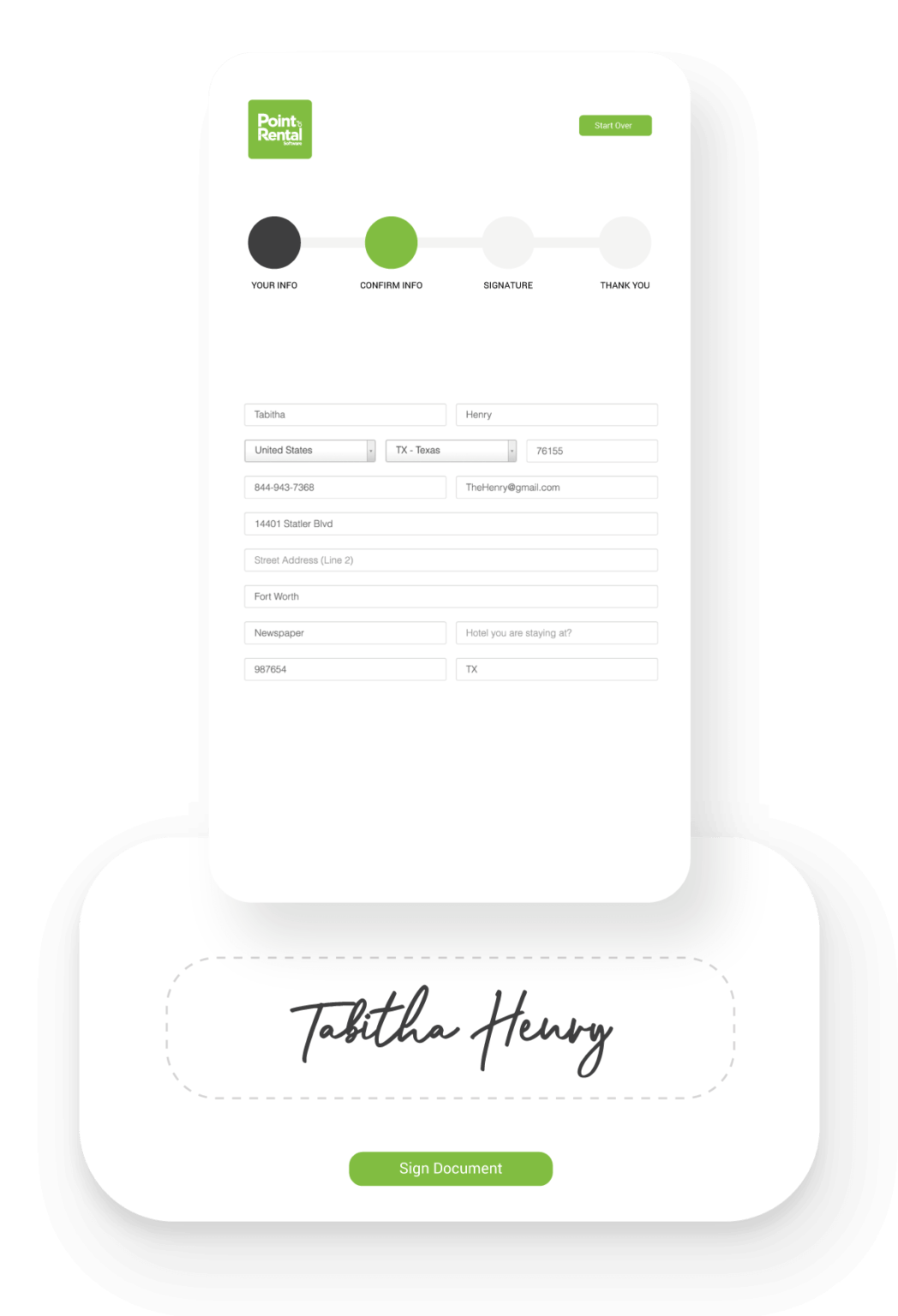 Syrinx App Enhancements Point of Rental Software UK Hire
