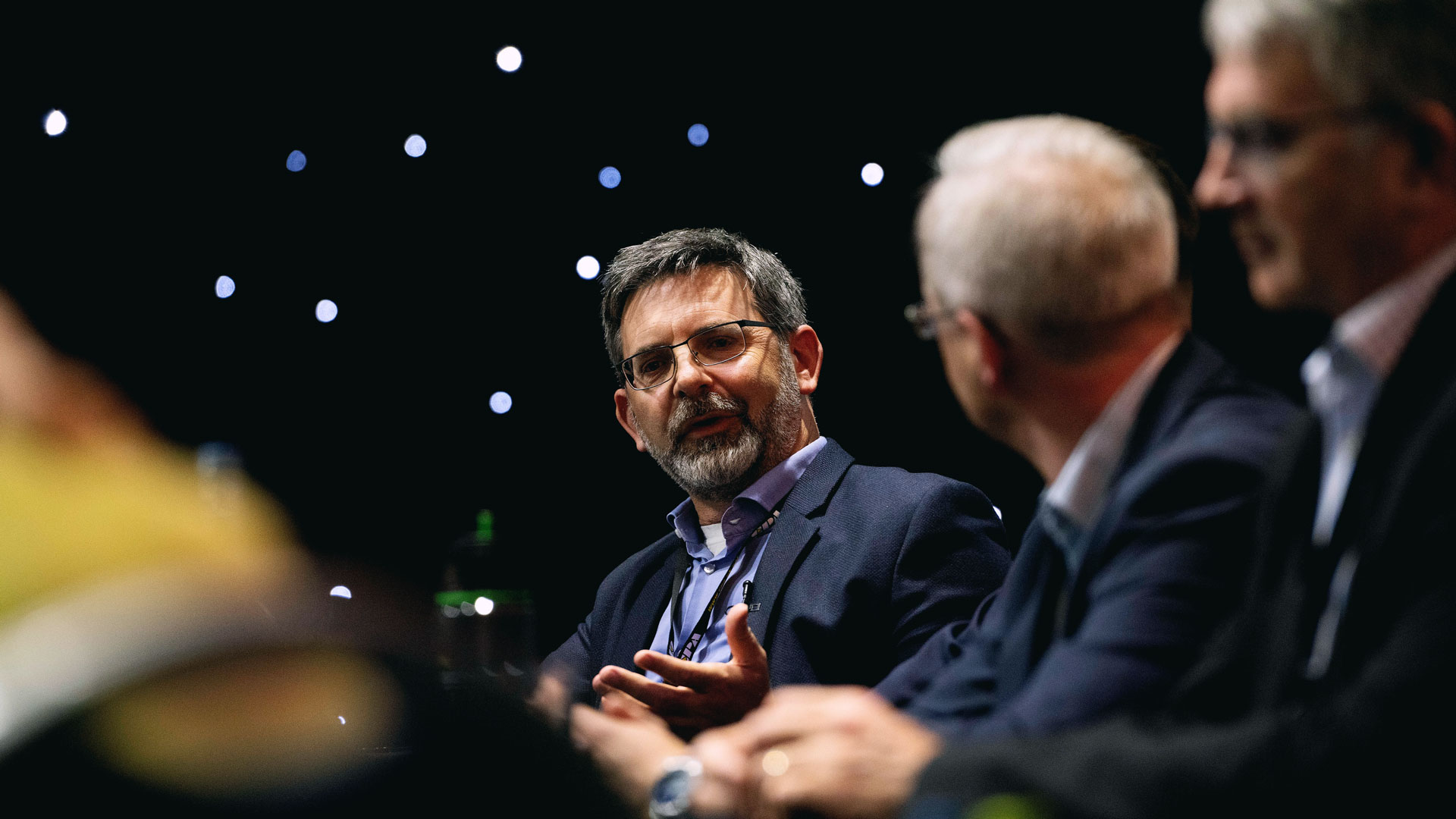 Glenn Pearson on a panel