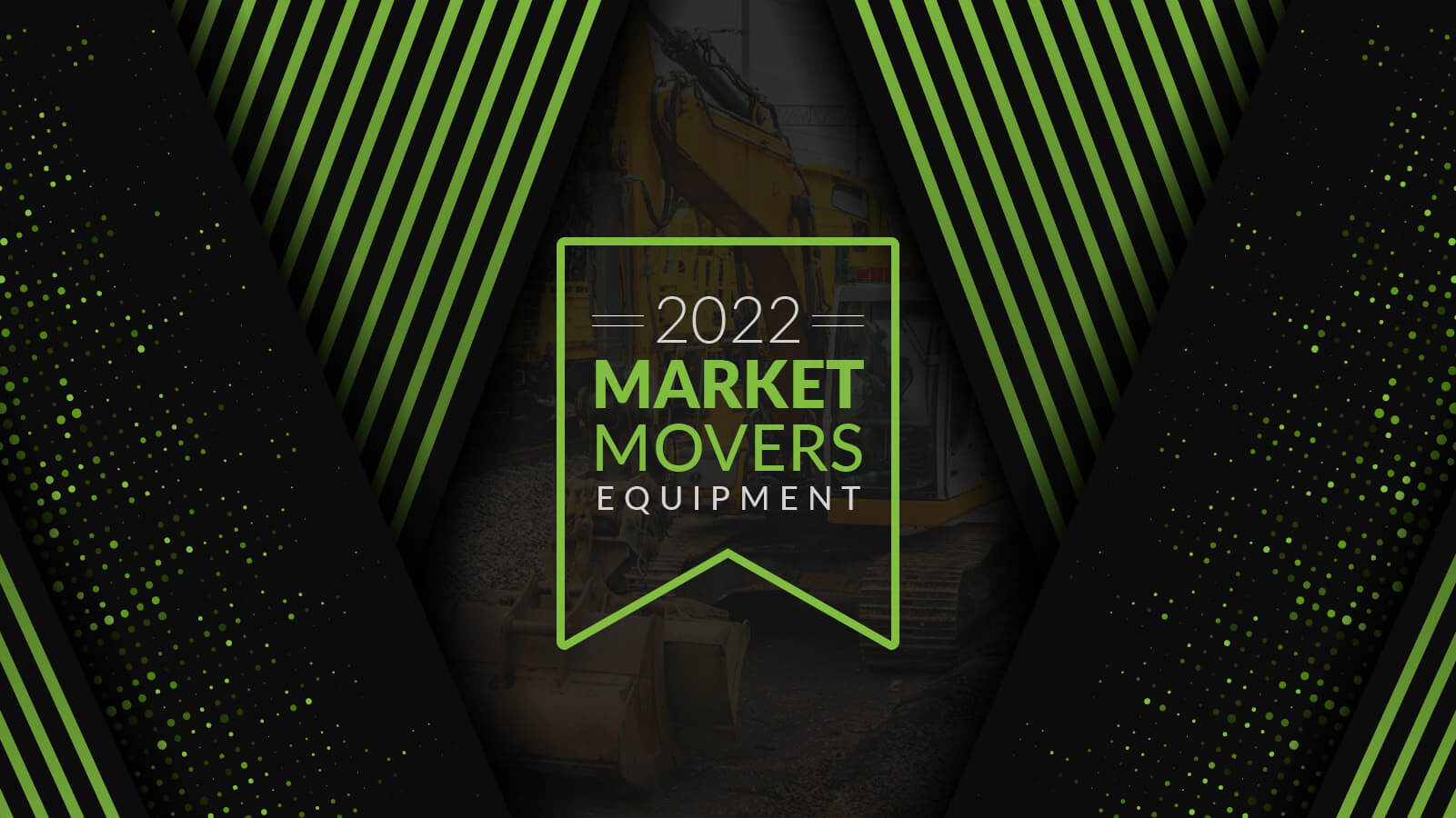 RM Equipment Market Movers graphic in green and black