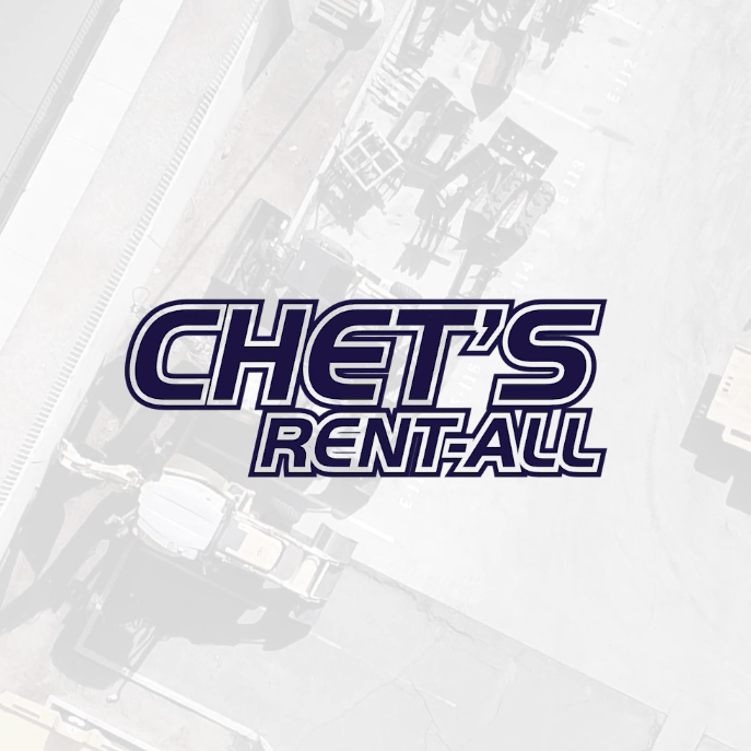 Chet's Rent-All logo
