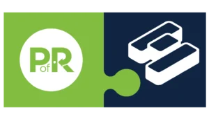 Point of Rental & Hapn logos in puzzle-piece connected form.