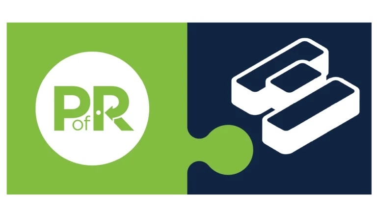Point of Rental & Hapn logos in puzzle-piece connected form.