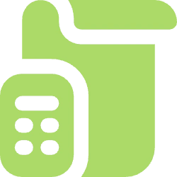 Invoice and calculator icon
