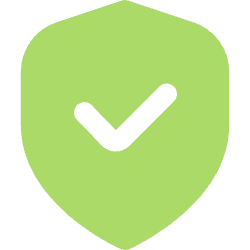 Shield icon with a checkmark