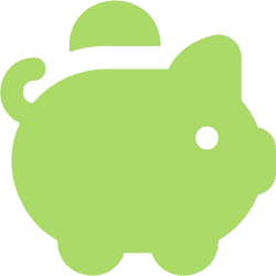 Piggy bank icon