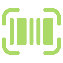 Barcode scan icon